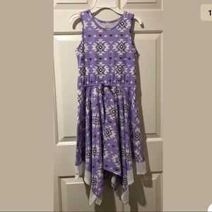Faded Glory Girls Sleevless Purple Sundress Easter